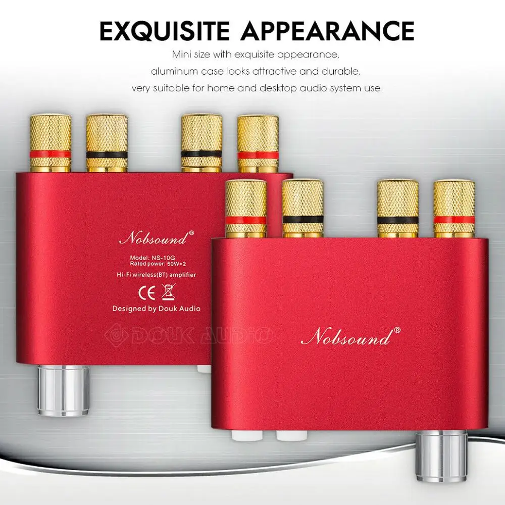 Цифровой усилитель Nobsound HiFi TPA3116 100 Вт Bluetooth|tpa3116 bluetooth|tpa3116 bluetooth 4.0digital amplifier |