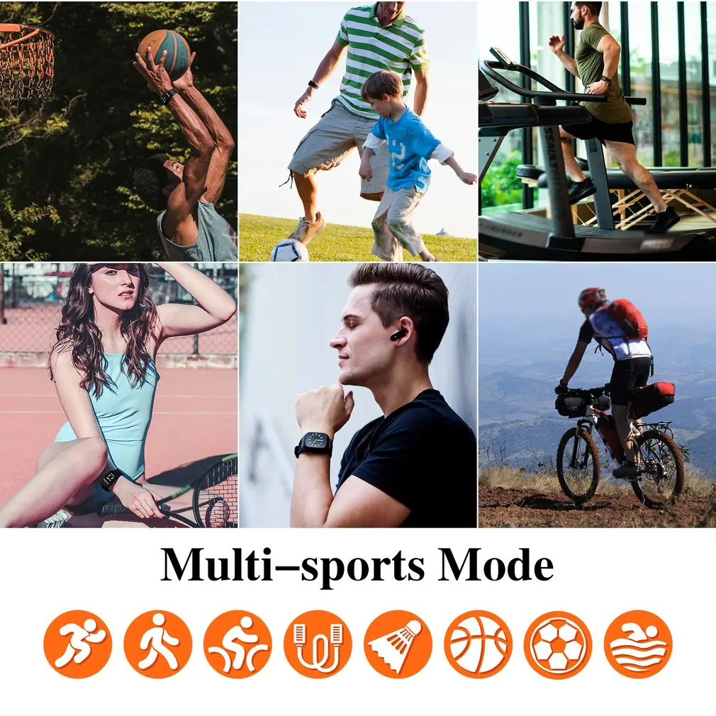 Fones de Ouvido com Bluetooth Relógio para Android Pulseira Relógio Inteligente Homem Toque Música Rastreador Fitness Pressão Arterial Correr Ios 1 arterial correr relógio para android ios