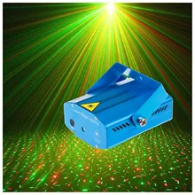 Mini projecteur Laser LED R & G, prise ue, réglage de l'effet d'éclairage de scène, DJ Disco KTV, fête de mariage, éclairage de fête, équipement Dj