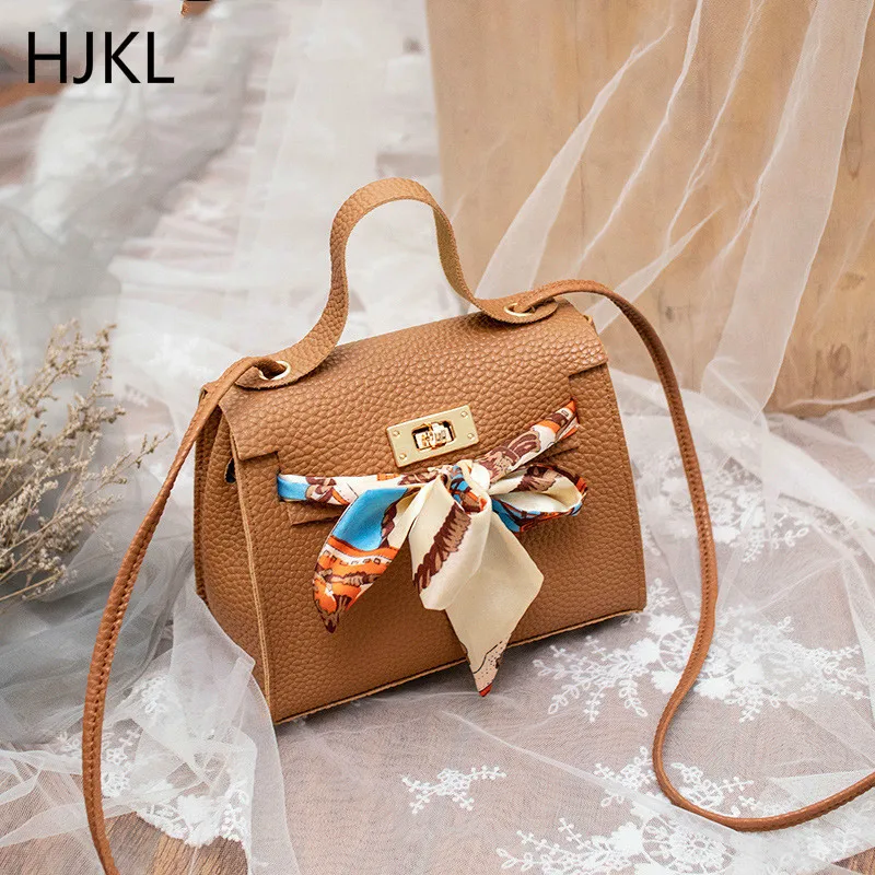 

Women's Crossbody Travel Bag Handbag Mini Fashion High Quality PU Leather Luxury Design Female Bow Ribbon Shoulder Bags 2020 New