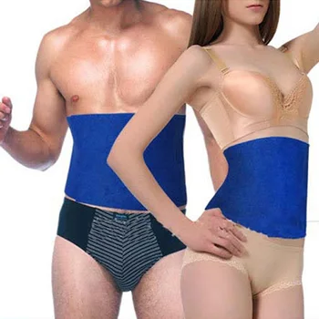 

Men Women Neoprene Lumbar Waist Trimmer Belt Weight Loss Sweat Band Wrap Fat Tummy Stomach Sauna Sweat Belt For Gym Fitness