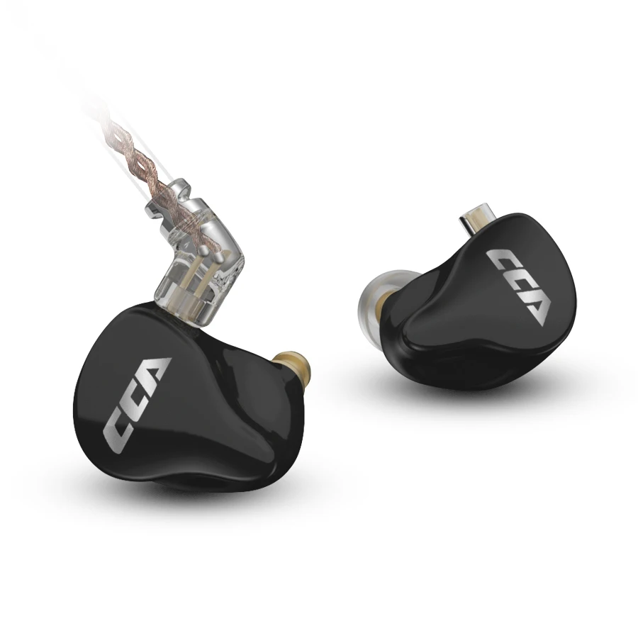 Наушники вкладыши CCA CA16 7BA 1DD гибридные Hi Fi наушники для мониторинга с 2 контактным