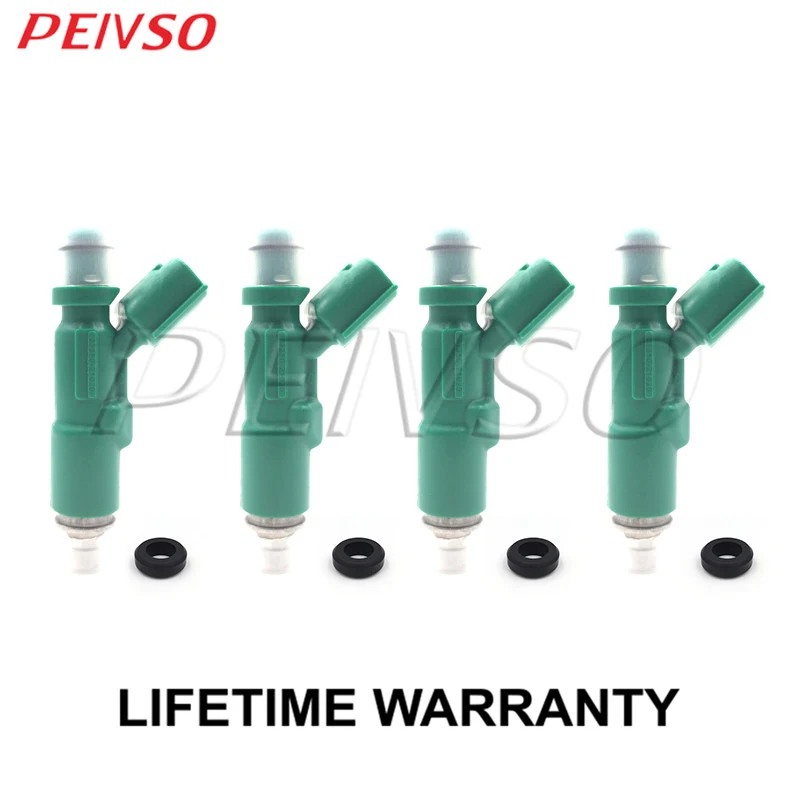 4x 23250-21020 23209-21020 топливный инжектор для TOYOTA EU Yaris 1999~ 2002 Prius 2000~ 2009 Yaris/Echo Verso 1999~ 2002 3.0L 1NZ - Цвет: One set of 4 pcs