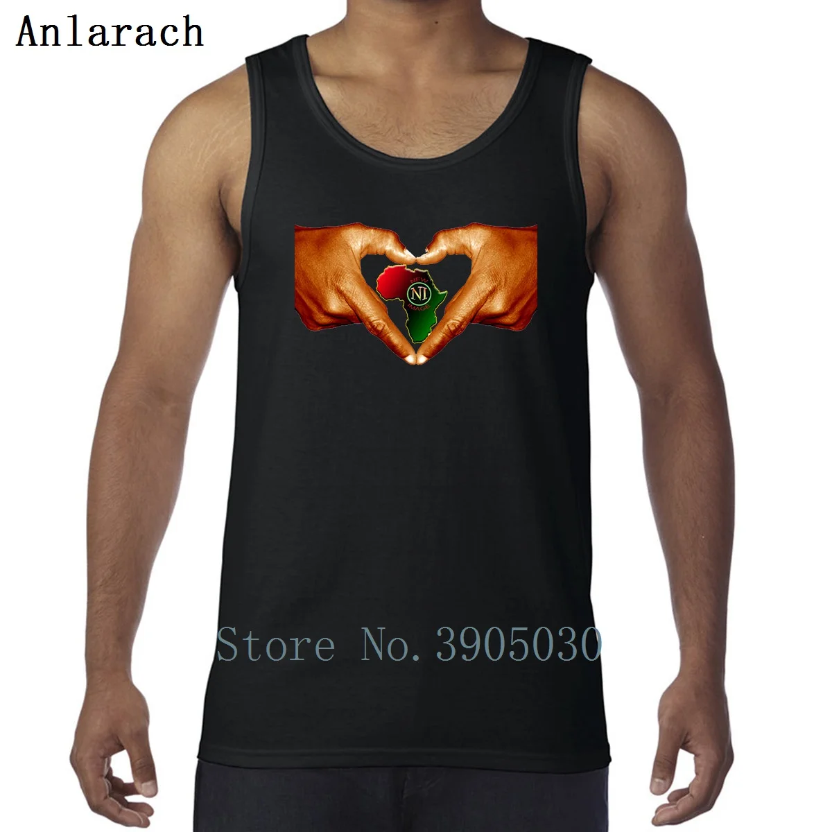 

African Newimage Vests Latest Spring Autumn Free Shipping Family Tank Top Men Designer Plus Size 3xl Fit Singlets