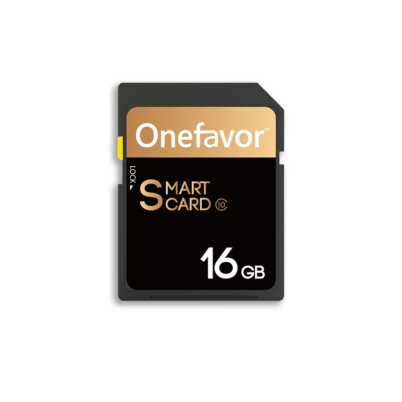 onefavor 32GB 16GB U3 SDHC Memory 90MB/s SD card with adapter PCMCIA card reader for Mercedes Benz MP3 memory Card samsung sd Memory Cards