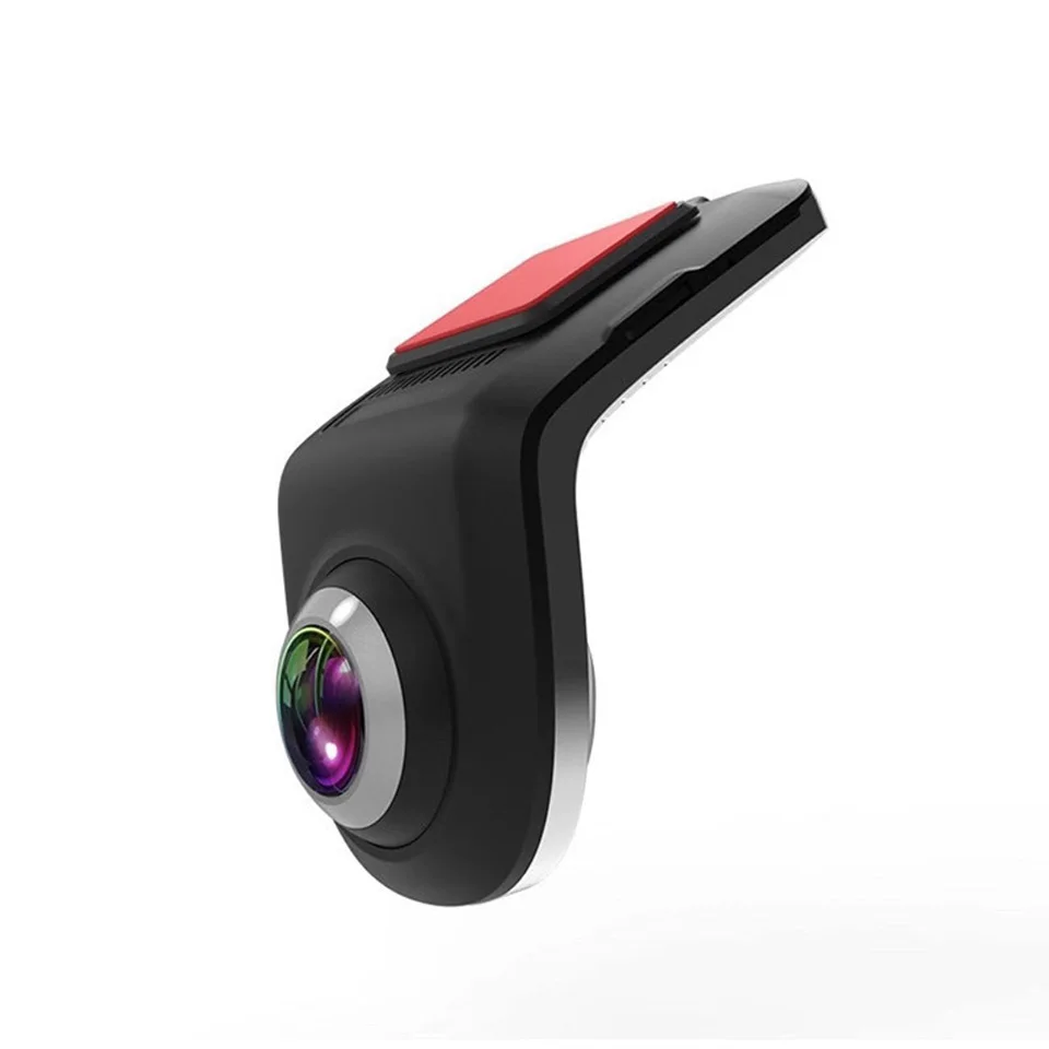 USB Android ADAS Автомобильный видеорегистратор Full HD Автомобильный видеорегистратор Камера ночного видения авто видео рекордер скрытого типа для Android мультимедийный плеер - Название цвета: Черный