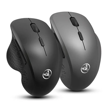 

2.4G USB Wireless Optical Mouse 6 buttons and 3 levels DPI Mute Vertical Mouse External Battery 6D Design for Laptop Desktop