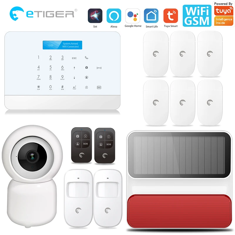 smart alarm system google home