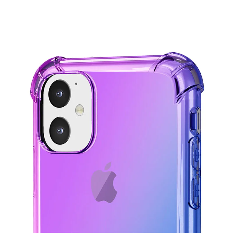 Чехол для телефона чехол для iPhone 7 iPhone XR X XS Max 8 7 6s Plus 5s силиконовый прозрачный Футляр Мягкая задняя крышка для iPhone 11 чехол