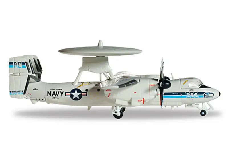Herpa Wings США ВМС Grumman E-2C Hawkeye VAW-126 SEAHAWKS 1/200 литье под давлением самолет