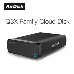 Airdisk Q3X NAS family Network Cloud Storage 3,5 "Мобильный сетевой жесткий диск USB3.0 удаленно мобильный жесткий диск коробка (не HDD)