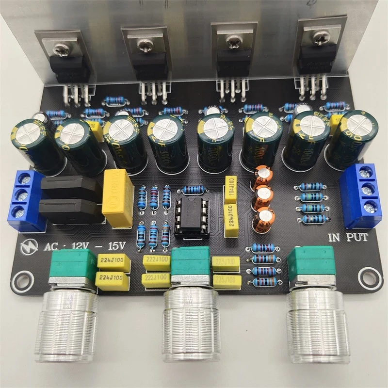 LM1875 Power Amplifier Board 2 1 Channel Power Amplifier Board Btl Super Bass Structure Multimedia Power Amplifier Board