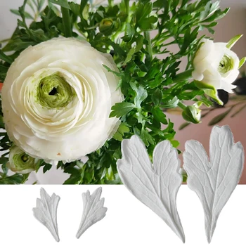 

Buttercup Leaves Petals Silicone Fondant Mould Cake Decor Tool Chocolate Gumpaste Mold, Sugarcraft, Bakeware,Kitchen Gadget