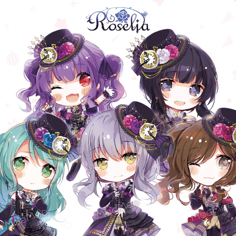 Японская аниме игра BanG Dream! Roselia Minato Yukina Imai Risa Косплей акриловый брелок Подвеска