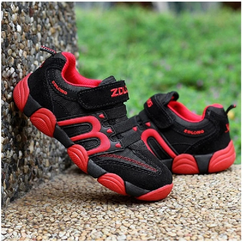 Fashion Kids Shoes For Baby Boys Shoes Casual Children Sneakers Leather Sport Fashion Children Boy Autumn Winter Sneakers