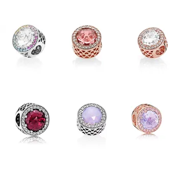 

925 Sterling Silver Bead Charm Snow White Evil Queen's Black Magic With Crystal Bead Fit Pandora Bracelet & Necklace Diy Jewelry