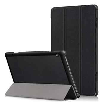 

Custer Texture Horizontal Deformation Flip Leather Case for Lenovo Tab M10, with Three-folding Holder