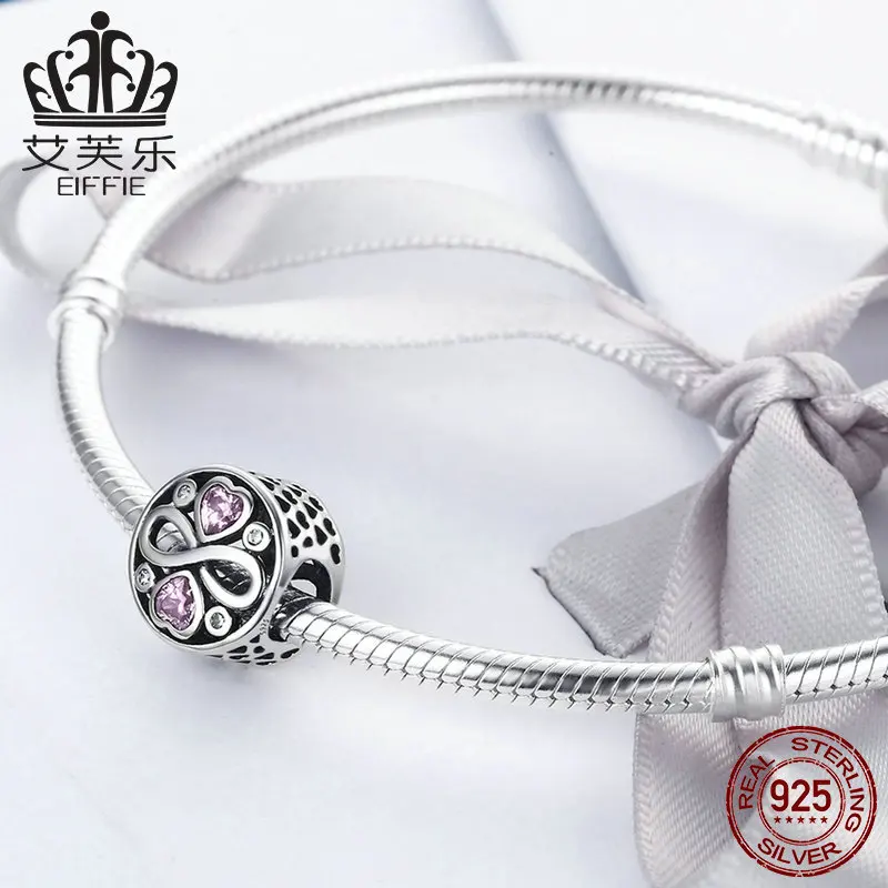 Сердце набор драгоценных камней Diy стерлингового серебра 925 натуральный камень бусины для изготовления ювелирных изделий Подходит талисманы Пандора Браслет