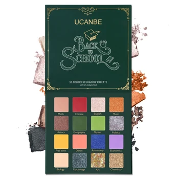 

Eyeshadow Palette 16 Color Glitter Shimmer Matte Pressed Eye Shadow Pigmented Powder Makeup Colorful Eyes Cosmetics: