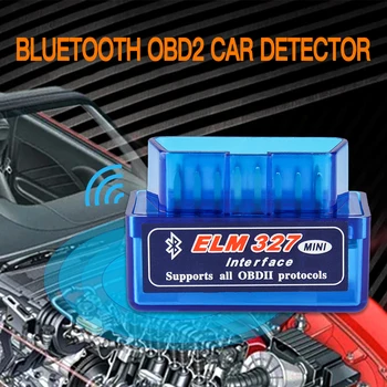 

2020 Bluetooth V1.5 Mini Elm327 obd2 scanner OBD auto diagnose-tool code reader For Android / Windows / Symbian Englisch