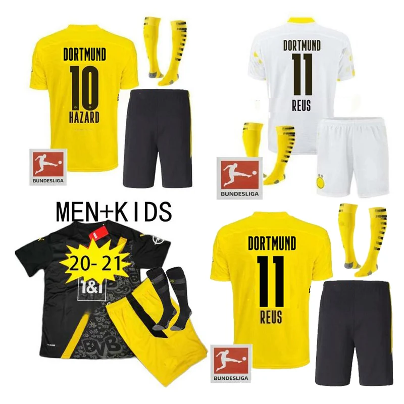 Traje deportivo de alta calidad para adultos y niños, HAALAND, REUS, dortmundo, BELLINGHAM, 2021