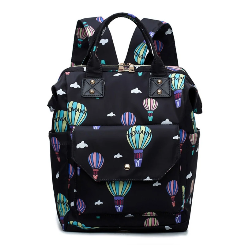  Women Fashion Mummy Waterproof Diaper Bag Large Nursing Bag Designer Baby Care Bag Backpack Female 