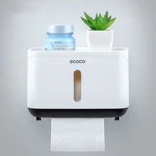 Держатель для туалетной бумаги водонепроницаемый креативный пластиковый держатель для туалетной бумаги для ванной комнаты настенный держатель для кухонной бумаги