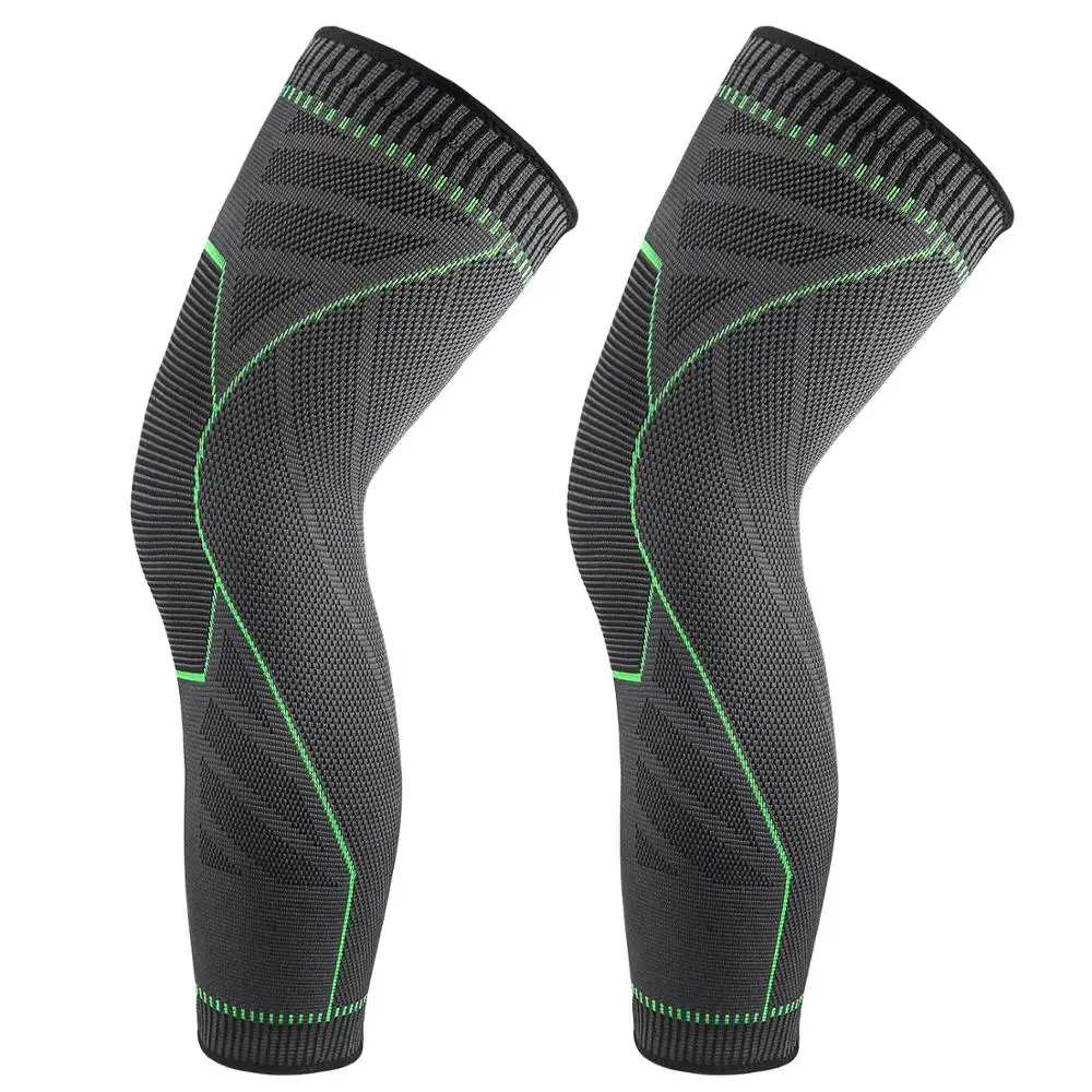 

Nylon Elastic Sports Knee Pads Breathable Knee Support Brace NonSlip with silicone Running Fitness Hiking Cycling Knee Protecto