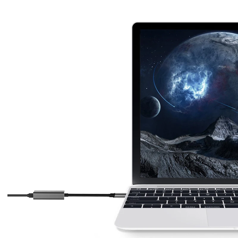 Typ-C Ethernet адаптер Typ-C на 10/100/1000M RJ45 Lan адаптер для MacBook Тип C сетевая карта USB Ethernet