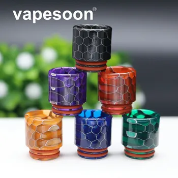 

50pcs 810 Resin Drip Tip For SMOK TFV8/TFV8 BIG BABY/TFV12/TFV12 Prince/TFV8 X-BABY MANTA RTA Reload etc