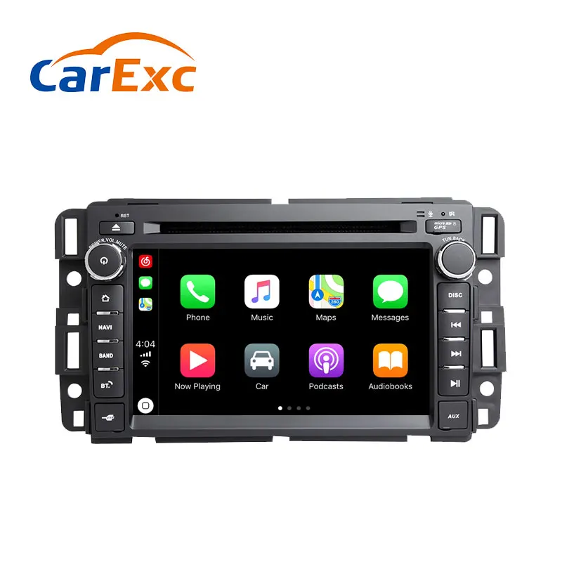 Android 9 0 Авторадио встроенный gps-навигатор CarPlay совместим с Chevrolet Avalanche Impala GMC Acadia Sierra