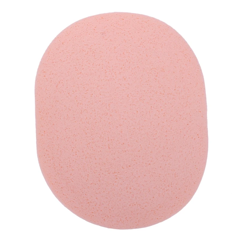 Овальная форма для макияжа лица Губка для мытья лица Очиститель слоеного цвета случайный(розовый, желтый, зеленый, оранжевый синий