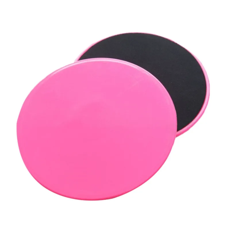 Черный Fitness Gliding Discs Double Sided Exercise Sliding Plate Sliders For Yoga Abdominal Hip Shoulder Chest Back Core Training - Цвет: Черный