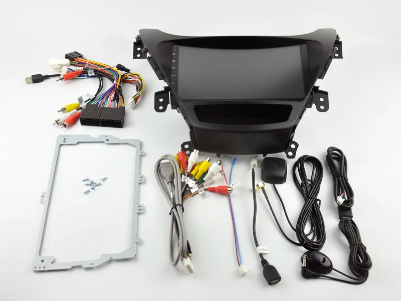 Excellent AVGOTOP Android 9 Bluetooth GPS Car Radio DVD Player For HYUNDAI Elantra 2011-2013 5