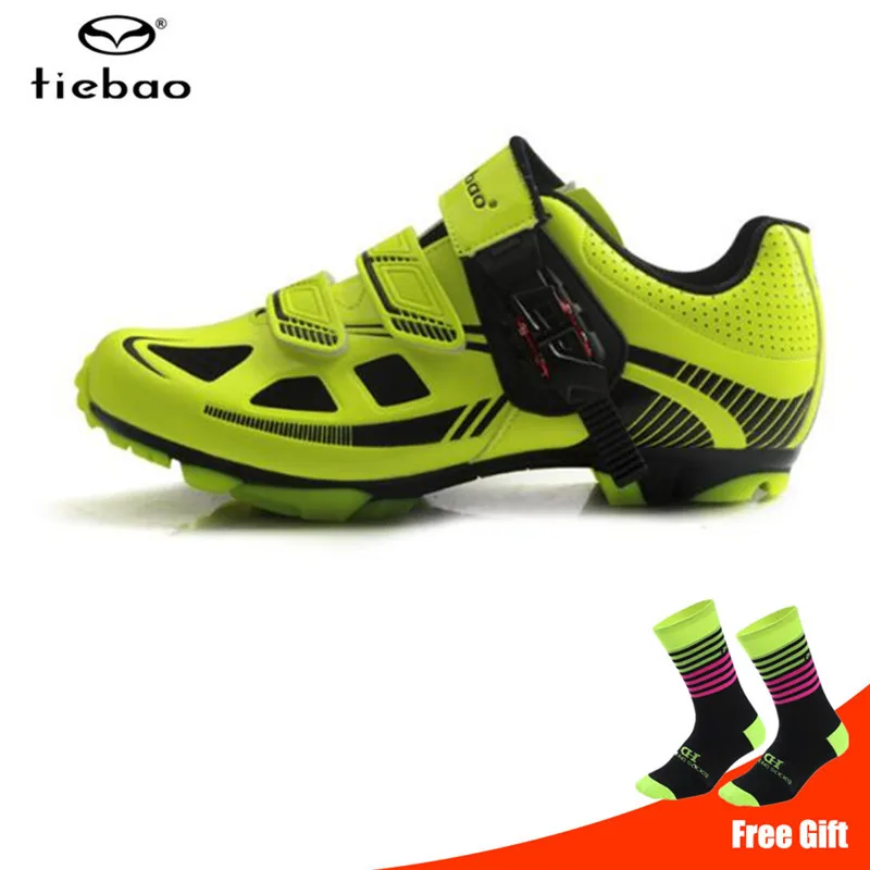 

TIEBAO cycling shoes men sapatilha ciclismo mtb professional self-locking chaussure vtt bicycle race mountain bike sneakers