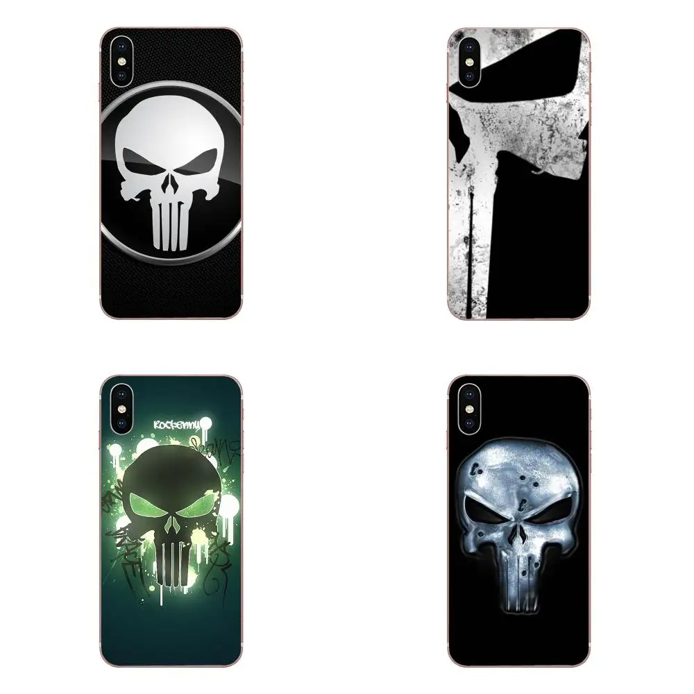 Silicone Cases Covers For Huawei P7 P8 P9 P10 P20 P30 Lite Mini Plus Pro Y9 Prime P Smart Z 2018 2019 Punisher | Мобильные телефоны