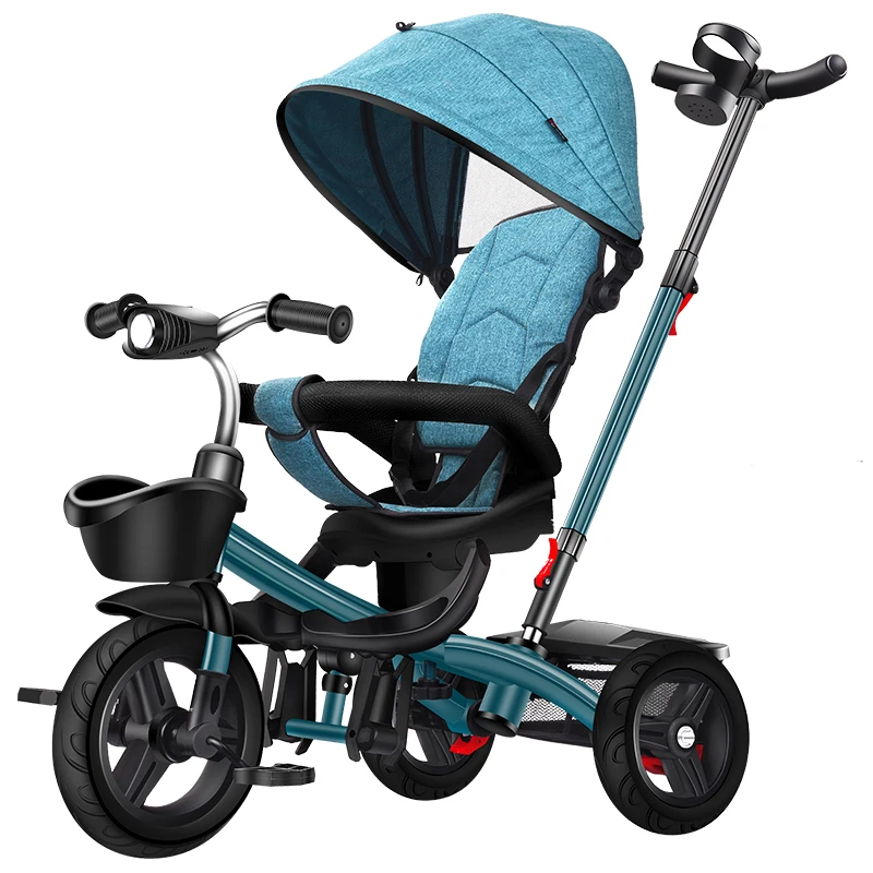 Children's Tricycles- 1-3-5-2-6 Years Old Portable Children's Bicycles Baby Strollers