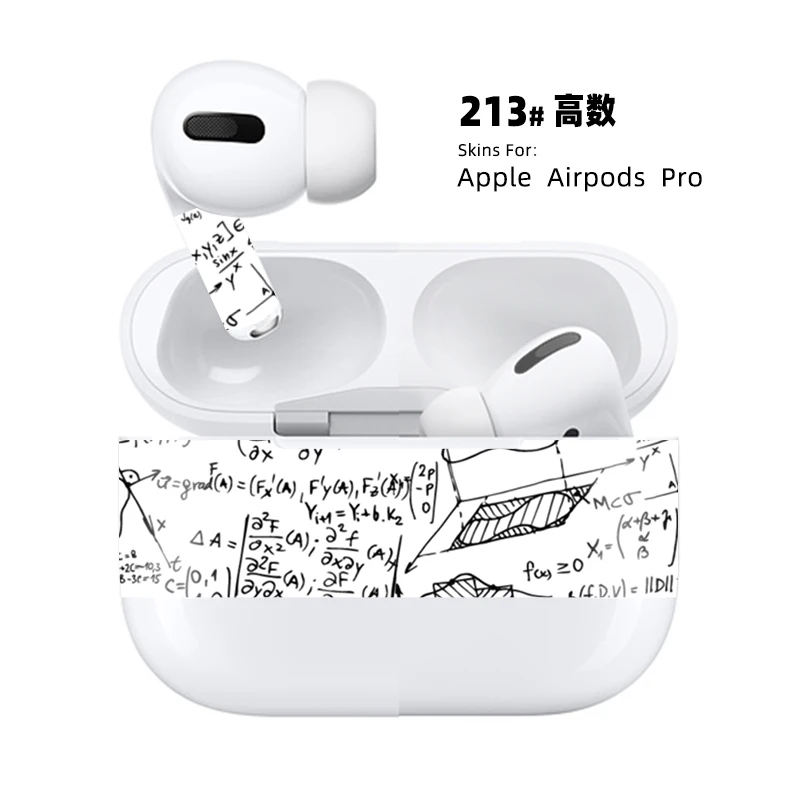 213 Бумажная Пылезащитная наклейка для Apple AirPods Pro Чехол Пылезащитная наклейка защита кожи для Air Pods 3 Аксессуары - Цвет: 213