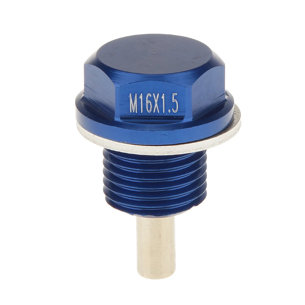 M16X1.5 Universal Store Anodized Magnetic Engine Screw Oil Plug Drain trust