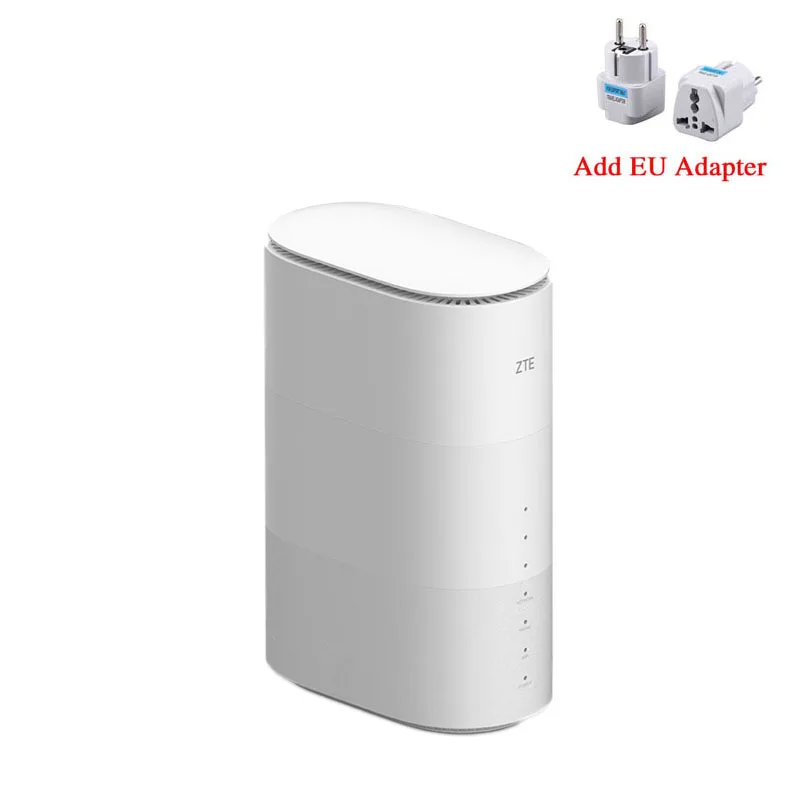 Ban Đầu Phiên Bản Toàn Cầu ZTE MC801A 5G CPE Router Snapdragon X50 Nền Tảng Hỗ Trợ WAN/LAN1 LAN2 WiFi 6 Với thẻ SIM Router WiFi 