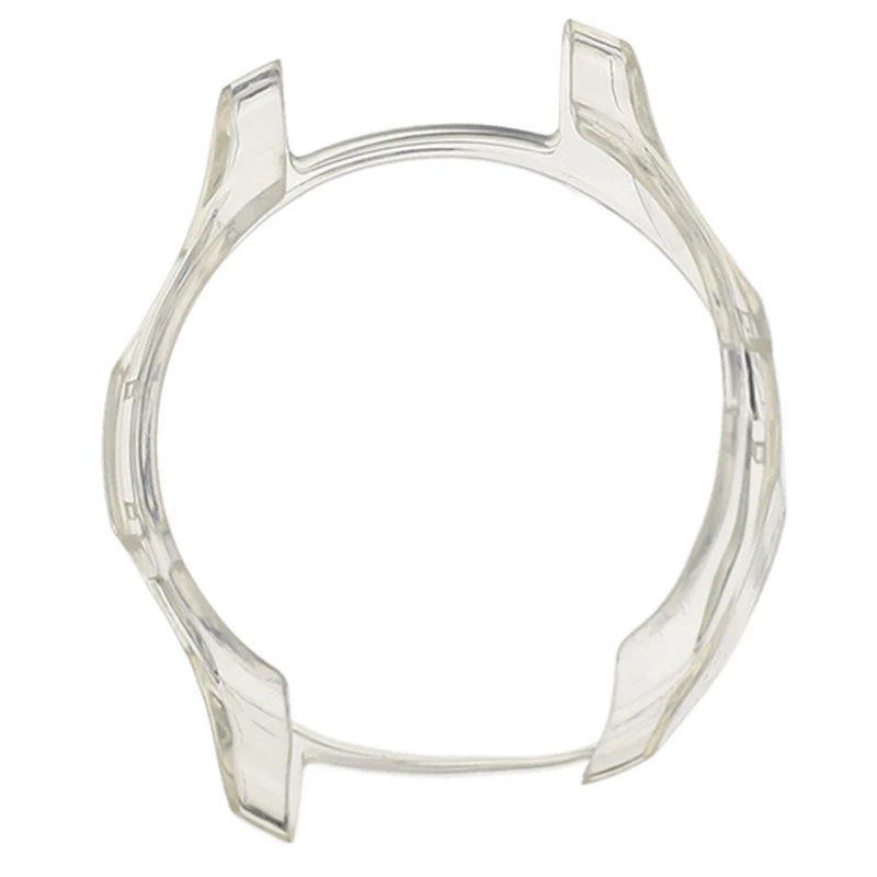 Clear 20mm Защитный чехол для часов для мужчин, 42 мм, 46 мм, чехол с ремешком, покрытие из мягкого ТПУ, универсальная защитная рамка, аксессуары - Цвет: Clear 20mm