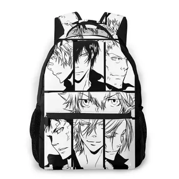 

KATEKYO HITMAN REBORN Art New Pattern knapsack HITMAN REBORN Teens Books Backpack