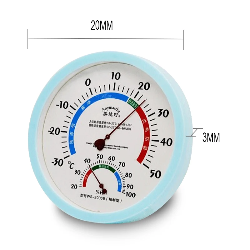 portátil display preciso de temperatura e umidade