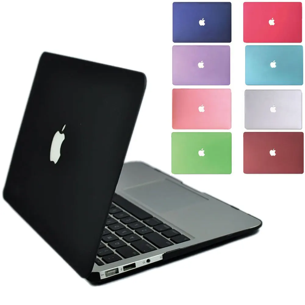 

Matte Hard Case For Macbook Air 13 2019 2018 Retina Pro 13 15 2019 A2159 funda coque With Free Keyboard Cover A1466 A1990 A1932