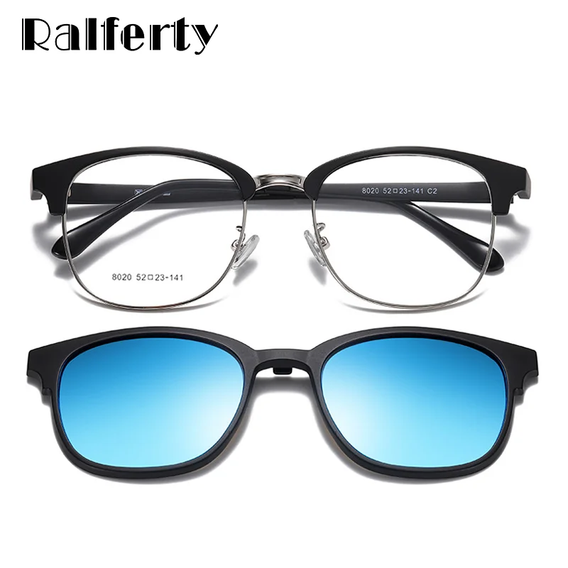 Ralferty gafas de sol polarizadas con Clip magnético para mujer, lentes  ópticas con espejo, sin graduación, Polar TR90, Z8020|Gafas de sol para  mujer| - AliExpress