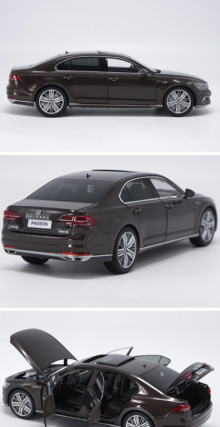 1:18 высокое тщательное VW фидеон сплава Модель автомобиля статические металлические модельные автомобили с оригинальной коробкой