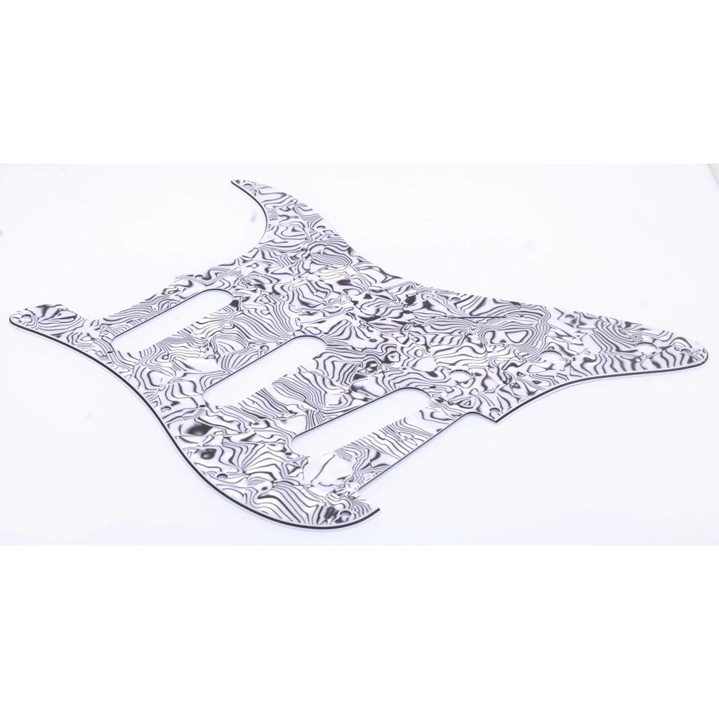 3Ply SSS Scratch Plate Electric Guitar Pickguard for ST SQ  Guitar