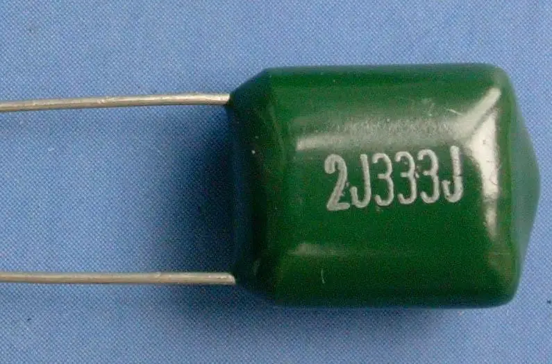 Доставки. Полиэстер конденсатор с алюминиевой крышкой(CL11) 630V 333 2J333 0,033 мкФ