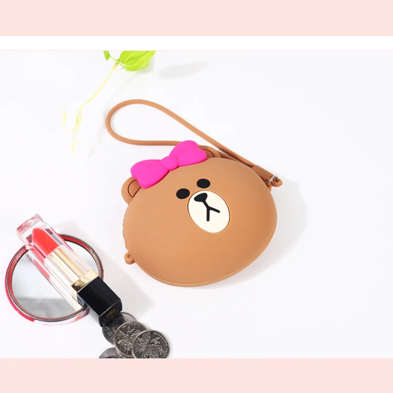 Милый мультяшный декоративный силиконовый чехол для наушников Airpods, водонепроницаемый защитный чехол, Bluetooth чехол для наушников, подарки - Цвет: as the pic