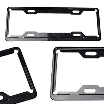 

Carbon fiber Chinese size Car license plate frame auto plate number frames for Au-disize：45.5cm*16cm